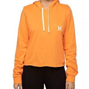 Hurley Women's Bright Orange Hoodie